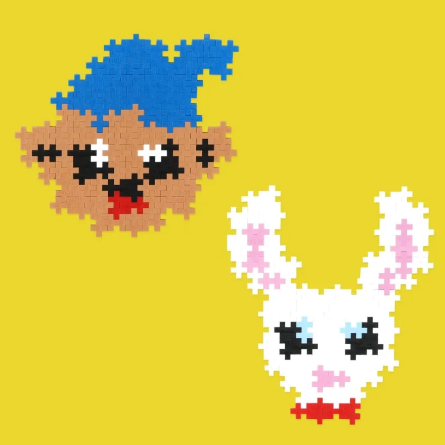 Plus-Plus i rör – Bamse & Lille Skutt, 240 st.