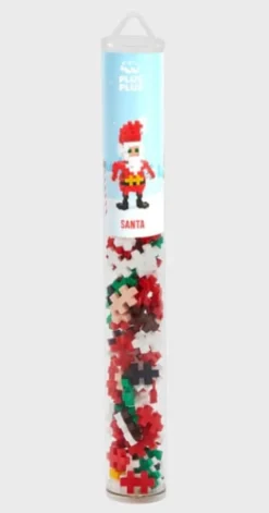 Plus-Plus i rör - Jultomte, 100 st.