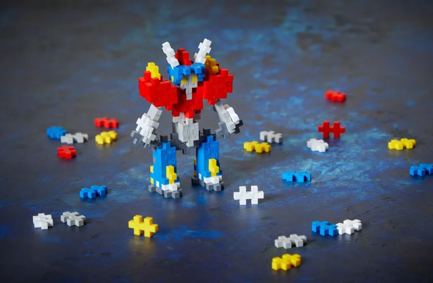 Plus-Plus i rør - Mecha Bot, 100 st.