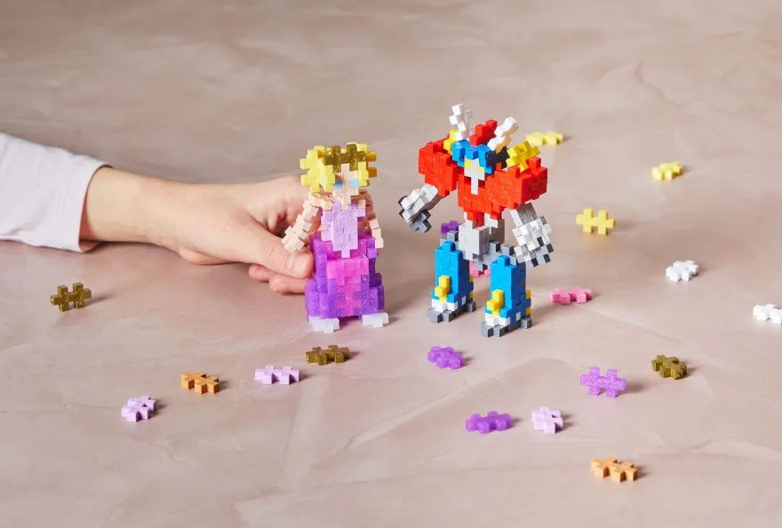 Plus-Plus i rør - Mecha Bot, 100 st.