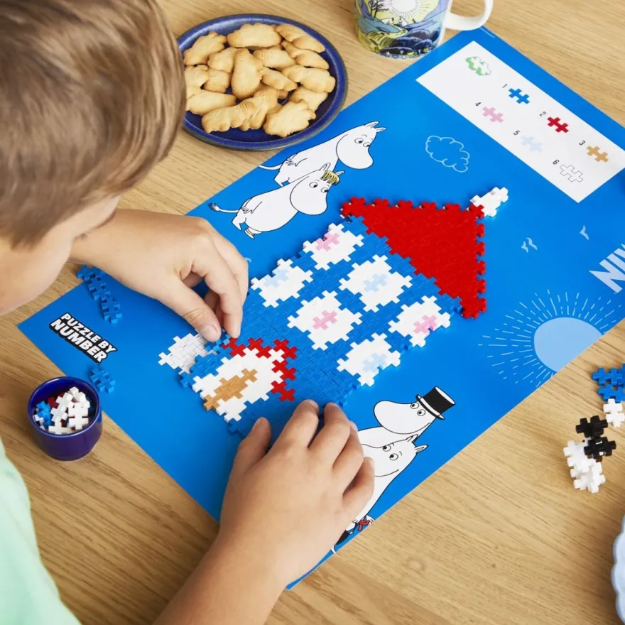 Plus-Plus – Puzzle by Number Muminhuset, 275 st.