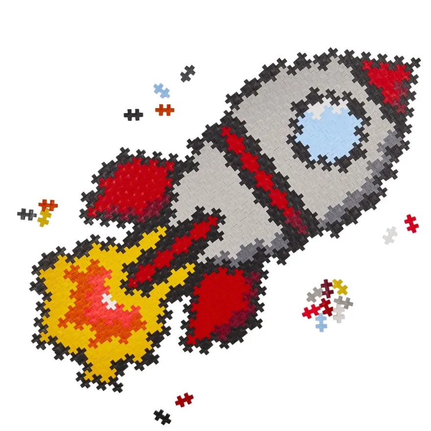 Plus-Plus - Puzzle By Number, Raket 500 st.