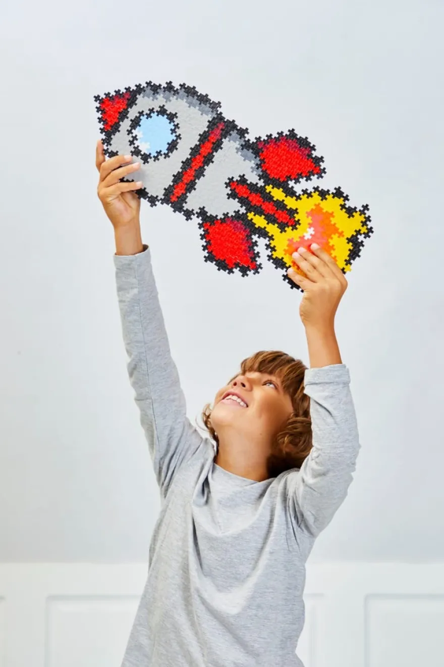Plus-Plus - Puzzle By Number, Raket 500 st.