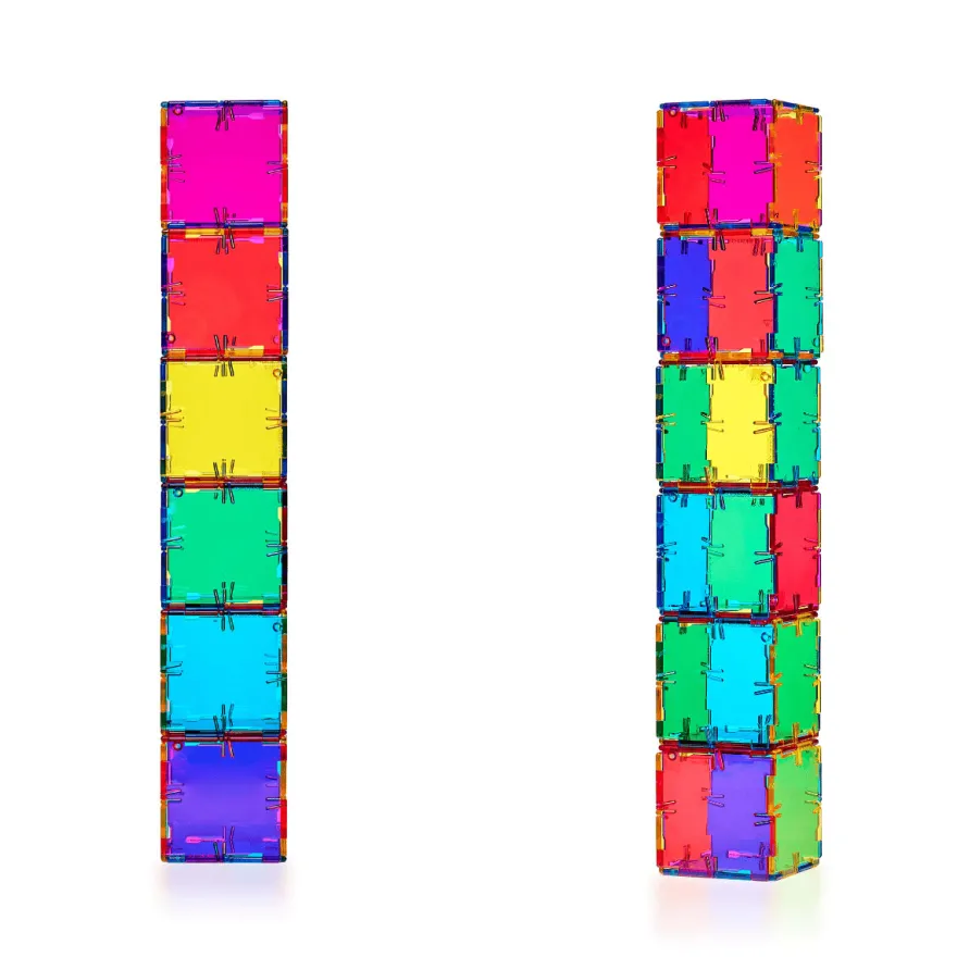 Polydron-byggpaket Crystal, 48 delar