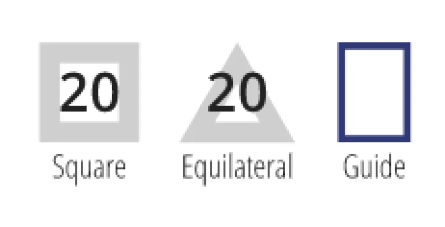 Polydron Large - 40 delar