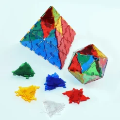 Polydron | Nybörjarset | Kristall | 164 delar