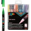 Posca Tuschpennor PC-3M - Glitter, 8 st.
