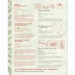 Presentpapper i bokform - Colours of the Seasons