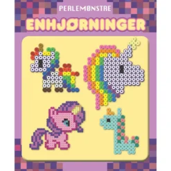 Pärlmönster: Enhörningar