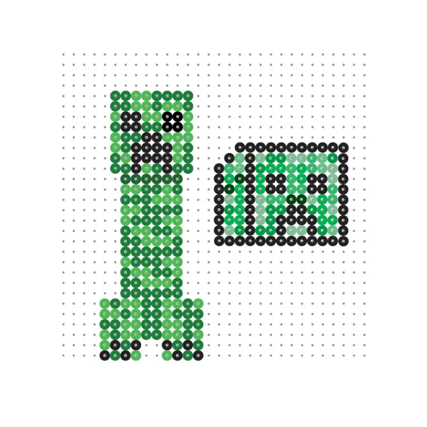 Pärlmönster: Perlecraft