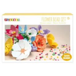 Pärlpaket – 3D-blommor, 5.000 st.
