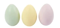 Påskägg av plast - Pastell, 12 st.