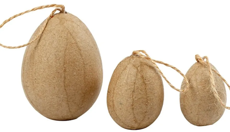 Påskägg, papp, 6 st.