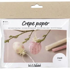 Påskpåse - Gör kräppapper-påskägg, 2 st.