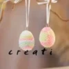 Påskpåse - Gör Pearl Clay-påskägg, 2 st.