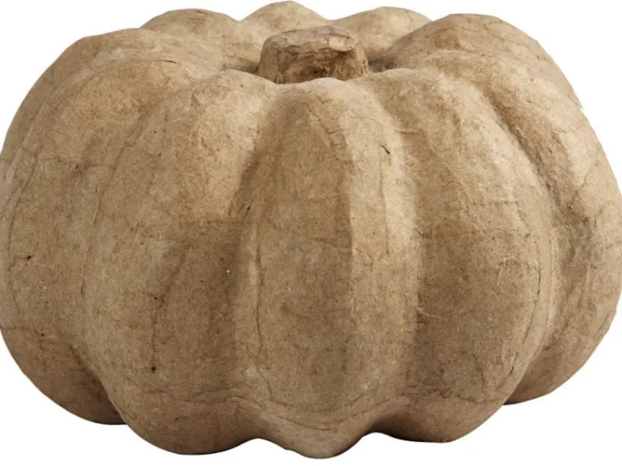 Pumpa i Papier-maché - diameter 16 cm