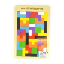 Pussel av trä - Tetris