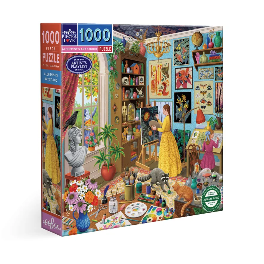 Pussel 1.000 bitar – Alchemist's Art Studio