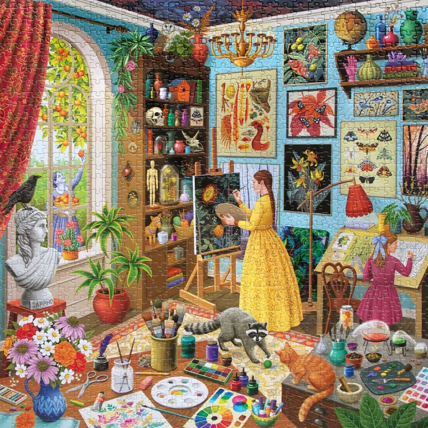 Pussel 1.000 bitar – Alchemist's Art Studio