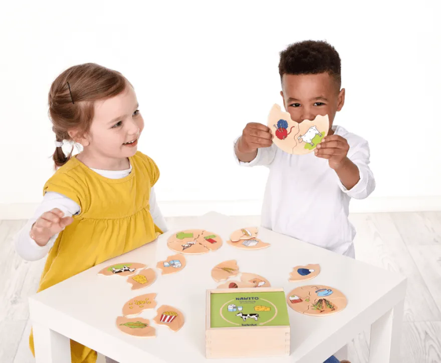 Pussel i ask – Produktion, 5 st.
