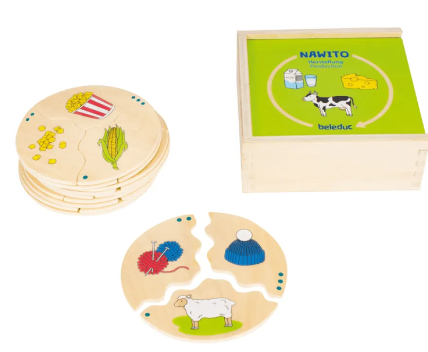 Pussel i ask – Produktion, 5 st.