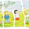 Pussel i lager - Årstider