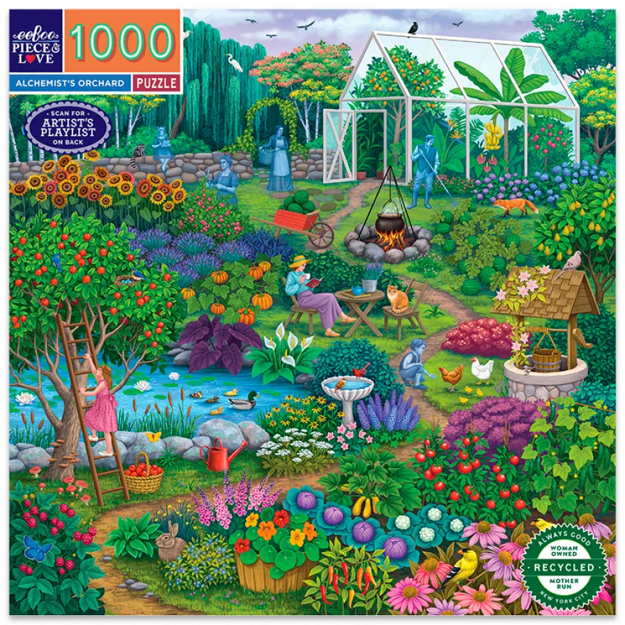Pussel med 1.000 bitar - Alchemist's Orchard