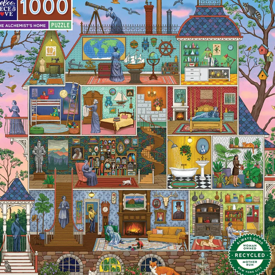 Pussel med 1000 bitar - Alkemistens hem