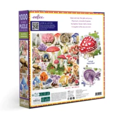 Pussel med 1.000 bitar - Bountiful Mushrooms