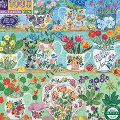 Pussel med 1.000 bitar – Floral Cupboard
