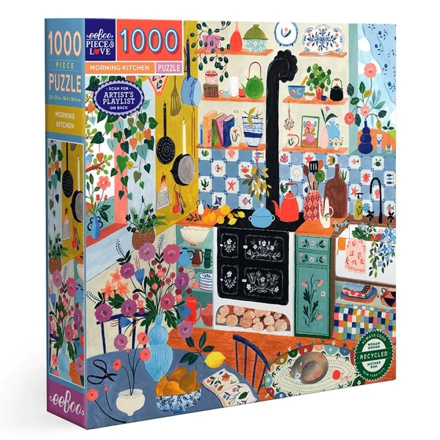 Pussel med 1.000 bitar - Morning kitchen