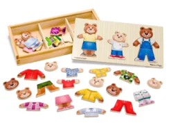 Pussel - Mix & Match Björnfamilj
