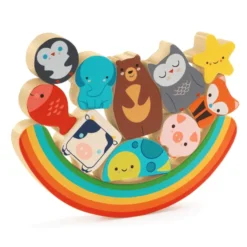 Puzz & Boom Rainbow - 2-i-1 balansspel