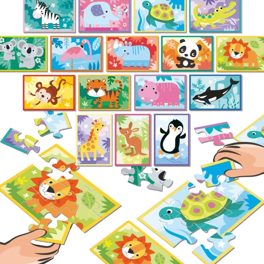 Puzzle Battle Junior - Djur
