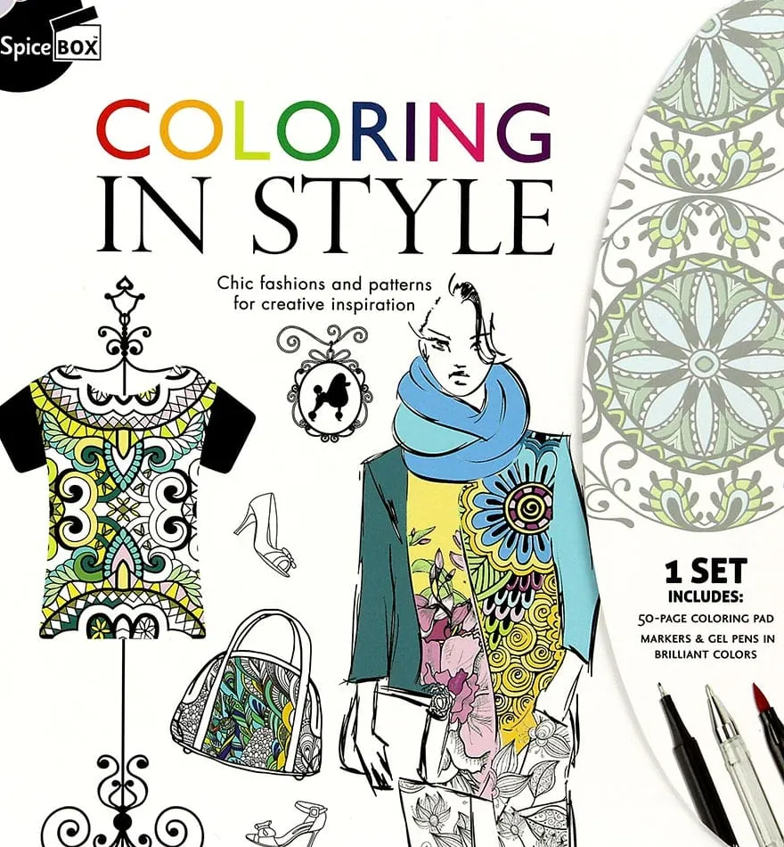 Pysselpaket – Coloring in Style