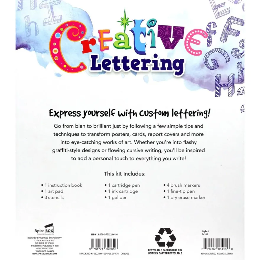 Pysselpaket – Creative Lettering