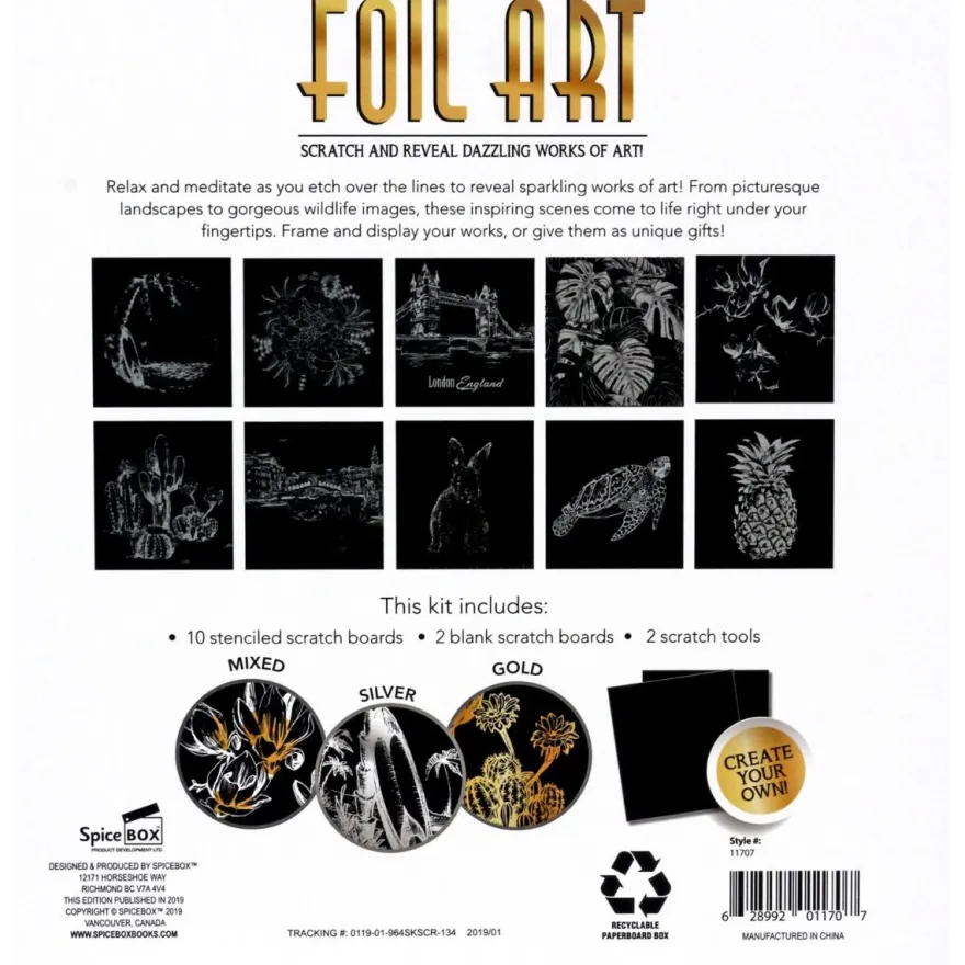 Pysselpaket – Foil Art