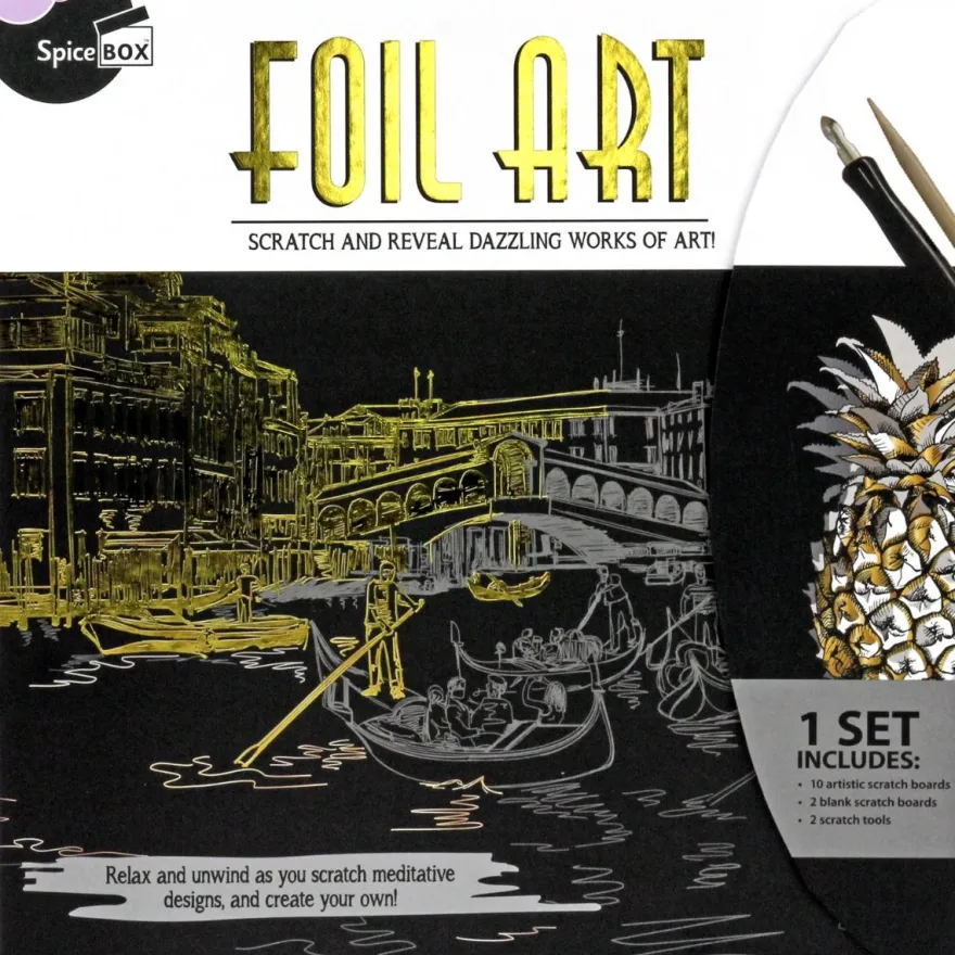 Pysselpaket – Foil Art