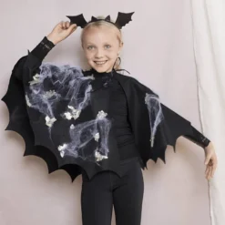 Pysselpaket, Halloween - Fladdermuscape & diadem