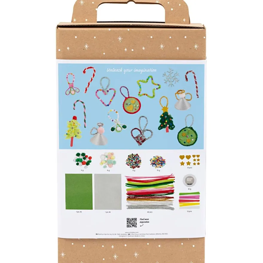 Pysselpaket - Julpynt, 750+ delar