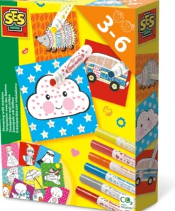 Pysselpaket - Kul med stämpelpennor