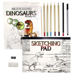 Pysselpaket – Sketching Dinosaurs
