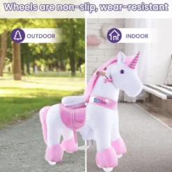 Rid Själv - Enhörning rosa, Medium