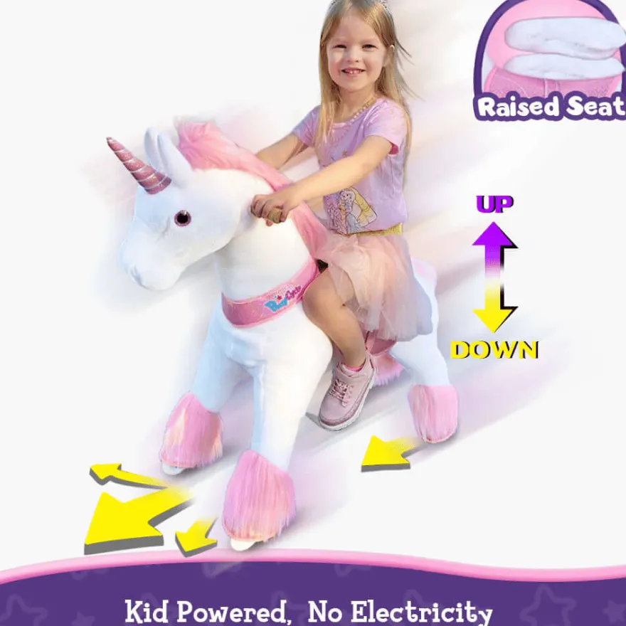 Rid Själv - Enhörning rosa, Medium