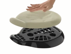 Rid Själv - Häst, mörkbrun, vit mule, Small