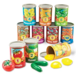 Räkna- och sortera-paket - Burkar