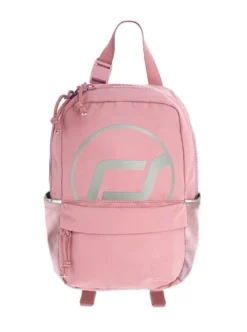 Ryggsäck med reflexer, 9 liter - Rose