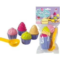 Sandformar - Cupcakes, 9 delar