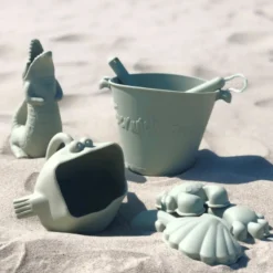 Sandformar i silikon - Nordiska färger, 4 st.