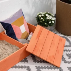 Sandlåda - Flexy-Style, Orange